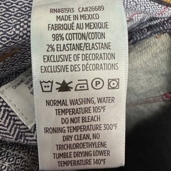 Brand New Men's Robert Graham Resist Kipling Tailored Fit Dark Blue Indigo Jeans - Picture 9 of 11